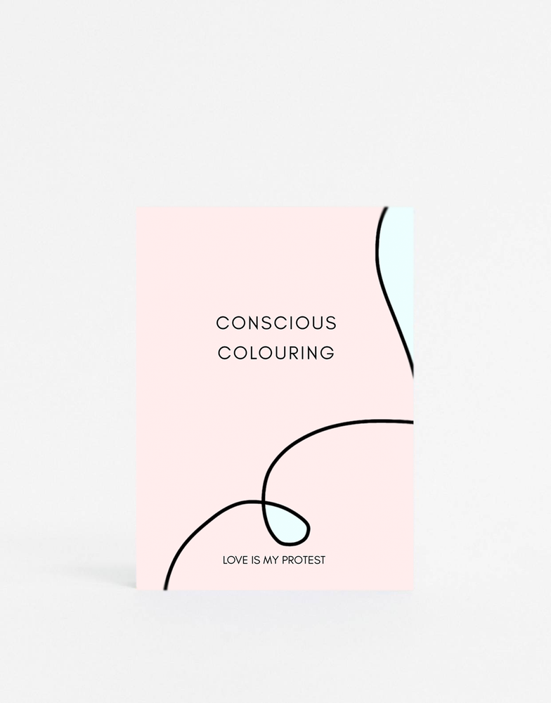 Image of conscious colouring book